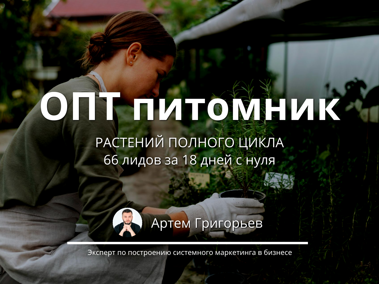 Как питомник растений получил 66 лидов за 18 дней с нуля