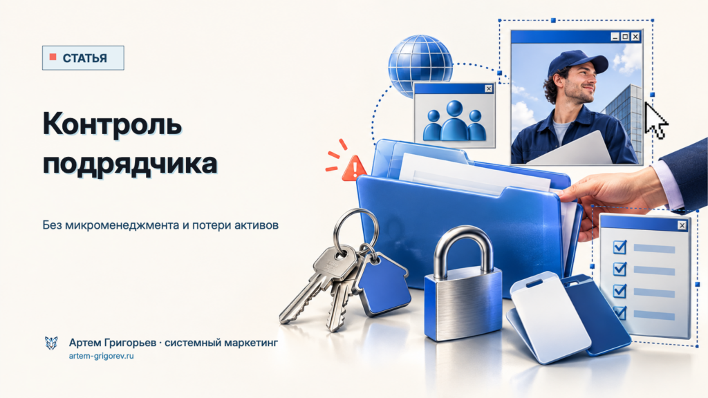 Контроль подрядчика
