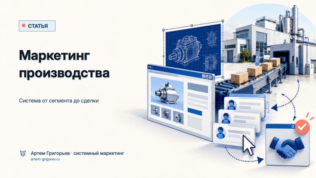 Маркетинг производства